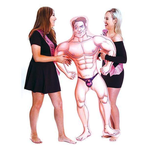 OMG International - Harry the Hunk 5 ft Inflatable Man (Beige)    Party Novelties
