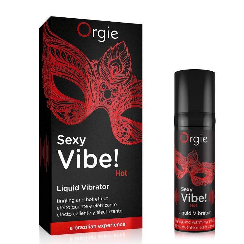 Orgie - Sexy Vibe Liquid Vibrator Gel Tingling Hot Effect 15ml OG1006 CherryAffairs