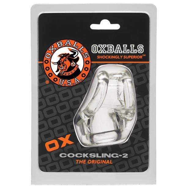 Oxballs - Cocksling 2 Cock Sleeve (Clear) OX1031 CherryAffairs