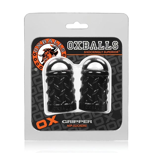 Oxballs - Gripper Nipple Suckers (Black)    Nipple Pumps (Non Vibration)