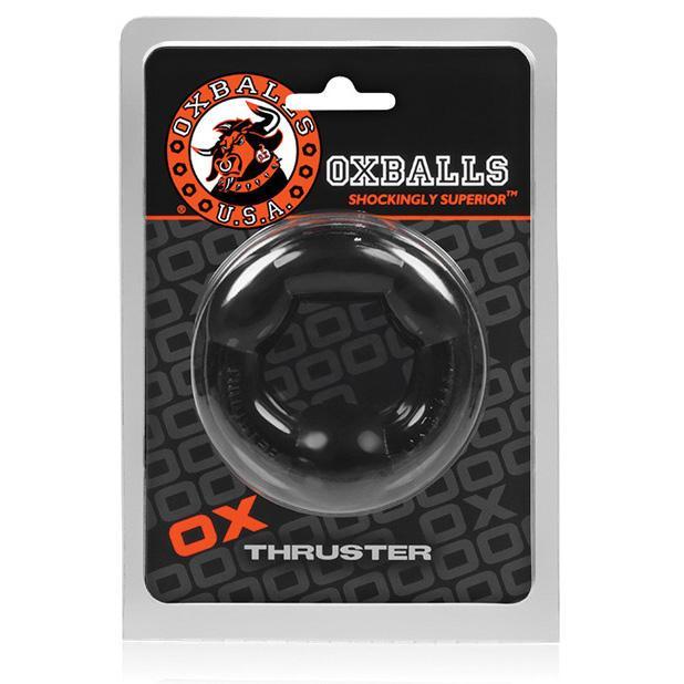 Oxballs - Thruster Rubber Cock Ring (Black) OX1016 CherryAffairs