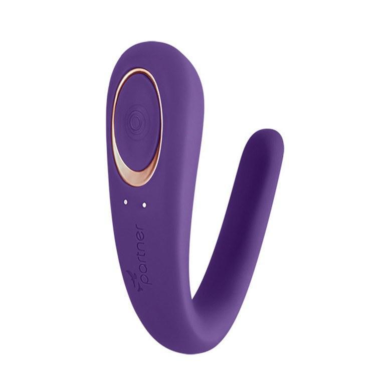 Satisfyer - Partner Couple's Vibrator (Purple) PT1001 CherryAffairs