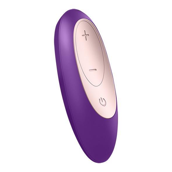 Satisfyer - Partner Double Plus Remote Control Couples Massager (Purple) PT1004 CherryAffairs