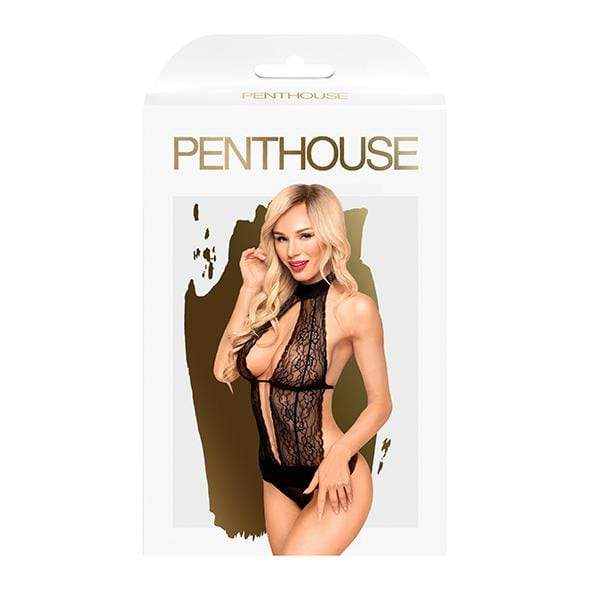 Penthouse - Perfect Lover High Neck Playsuit Costume M/L (Black) PH1059 CherryAffairs