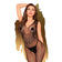Penthouse - Wild Catch Embroided Fishnet Crotchless Bodystocking Costume XL (Black) PH1075 CherryAffairs