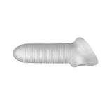 Perfect Fit - Fat Boy Micro Rib Sheath Cock Sleeve 5.5"(Clear) PF1033 CherryAffairs