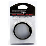 Perfect Fit - Neoprene Snap Cock Ring (Black) PF1039 CherryAffairs