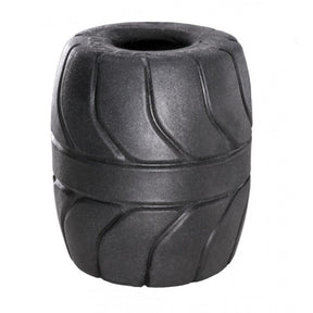 Perfect Fit - Silaskin Ball Stretcher Cock Ring 2.0" (Black) - CherryAffairs.sg