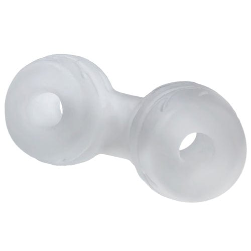 Perfect Fit - SilaSkin Cock and Ball Ring (White)    Cock Ring (Non Vibration)
