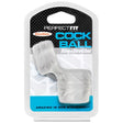 Perfect Fit - SilaSkin Cock and Ball Ring (White) PF1049 CherryAffairs