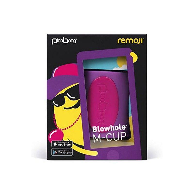 PicoBong - Remoji Blowhole M-Cup App-Controlled (Purple) PB1036 CherryAffairs