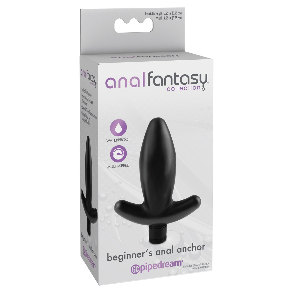 Pipedream - Anal Fantasy Collection  Beginner's Anal Anchor (Black) PD1712 CherryAffairs