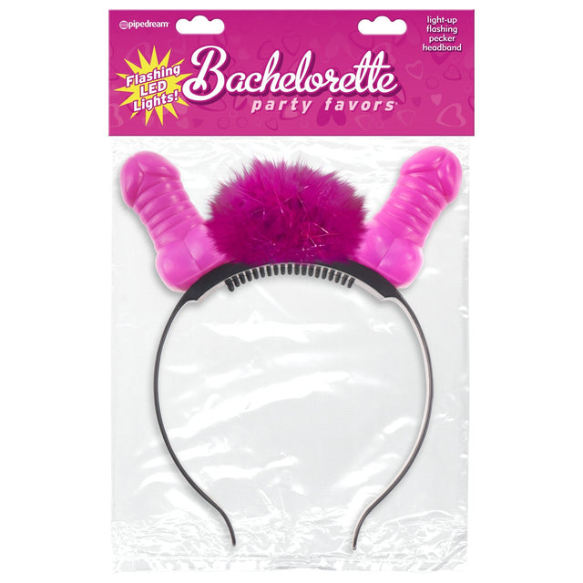 Pipedream - Bachelorette Party Favors Pecker Flashing Headband (Pink) PD1668 CherryAffairs