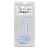 Pipedream - Basix Rubber Works Suction Cup Dong 8" (Clear) PD1711 CherryAffairs