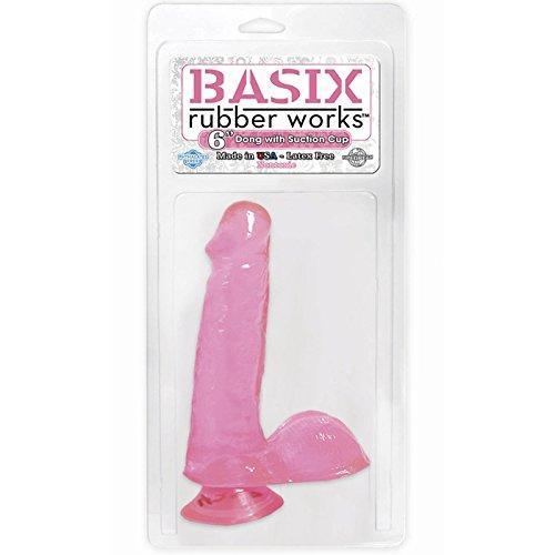 Pipedream - Basix Suction Cup Dong 6" (Pink) PD1045 CherryAffairs