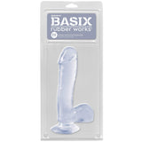 Pipedream - Basix Suction Cup Dong 7.5" (Clear) PD1038 CherryAffairs