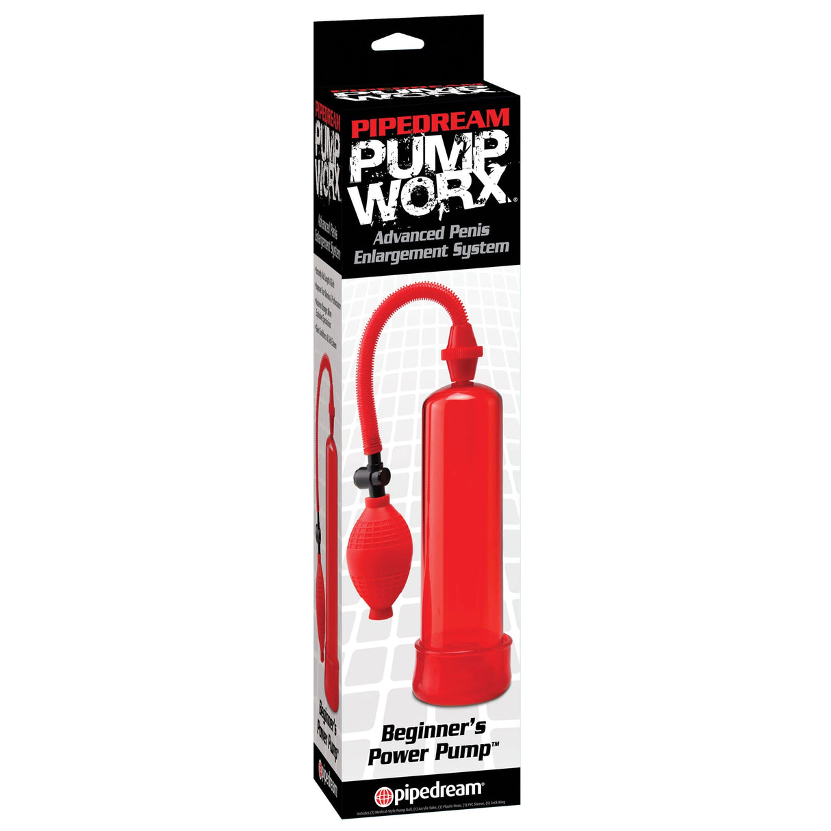 Pipedream - Beginner's Power Penis Pump (Red) PD1042 CherryAffairs