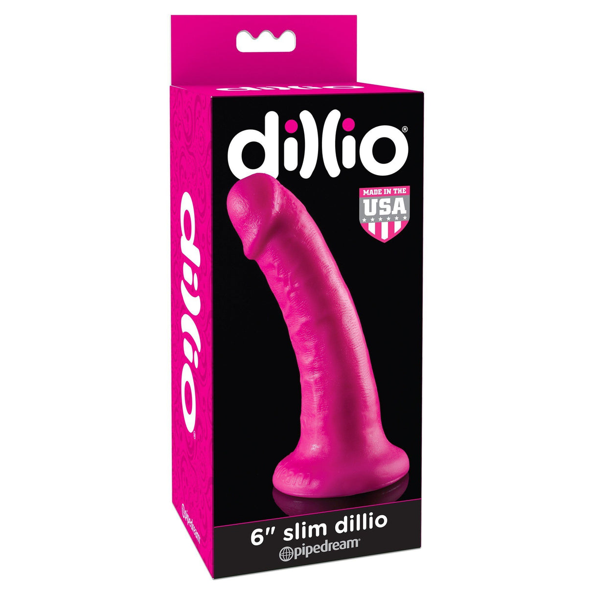 Pipedream - Dillio 6" Slim Dillio Dildo (Pink) PD1525 CherryAffairs