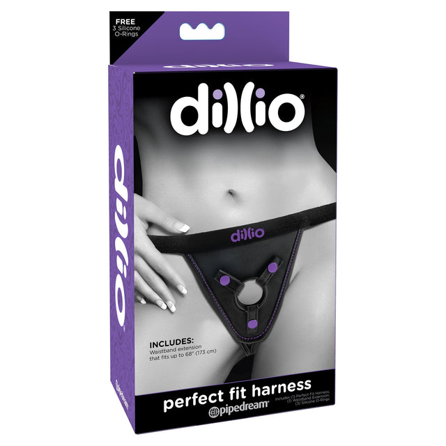Pipedream - Dillio Perfect Fit Harness (Purple) PD1875 CherryAffairs