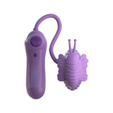 Pipedream - Fantasy For Her Butterfly Flutt-Her Clit Massager (Purple) PD1701 CherryAffairs