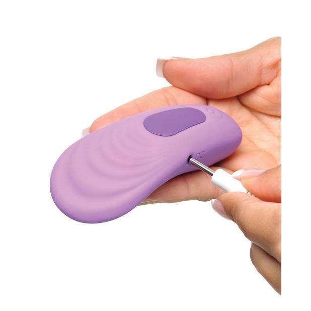 Pipedream - Fantasy For Her Remote Silicone Please Her Clit Massager (Purple) PD1731 CherryAffairs
