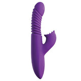Pipedream - Fantasy for Her Ultimate Thrusting Clit Stimulate Her Rabbit Vibrator (Purple) PD2048 CherryAffairs