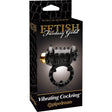 Pipedream - Fetish Fantasy Gold Vibrating Cock Ring (Black) PD1473 CherryAffairs