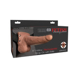 Pipedream - Fetish Fantasy Hollow Rechargeable Strap On 6" (Brown) PD1791 CherryAffairs
