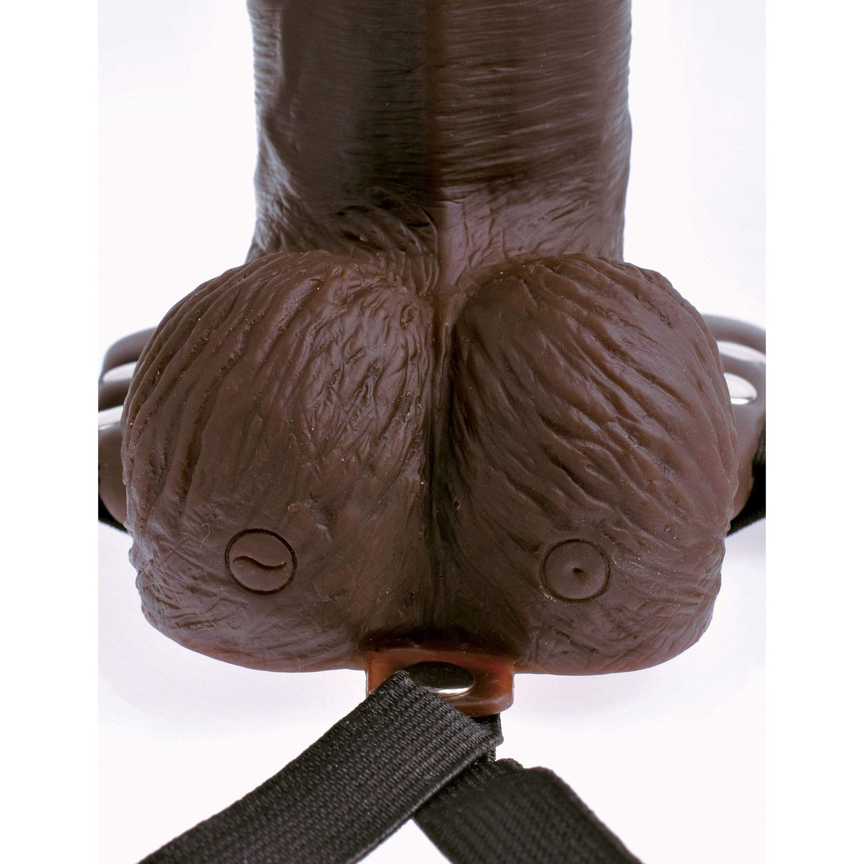 Pipedream - Fetish Fantasy Hollow Rechargeable Strap-On Remote 8" (Brown) PD1790 CherryAffairs
