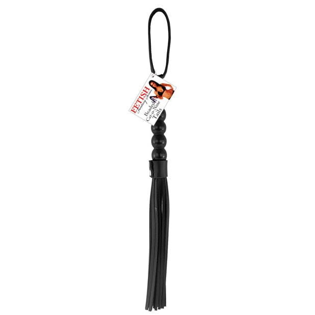 Pipedream - Fetish Fantasy Series Beaded Cat O Nine Tails Whip (Black) PD2037 CherryAffairs