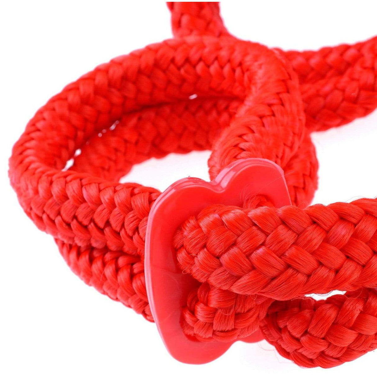 Pipedream - Fetish Fantasy Series Silk Rope Love Cuffs (Red) PD1933 CherryAffairs