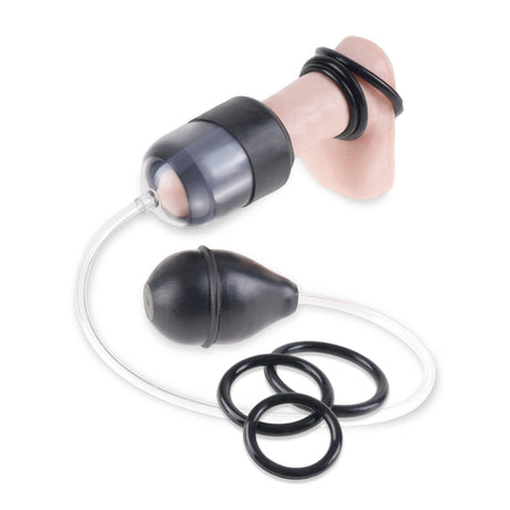 Pipedream - Fetish Fantasy Series Suck N’ Stroke Head Pump (Black) PD1515 CherryAffairs
