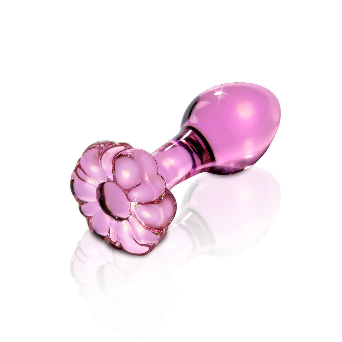 Pipedream - Icicles No. 48 Glass Anal Plug 3&quot; (Pink) PD1165 CherryAffairs