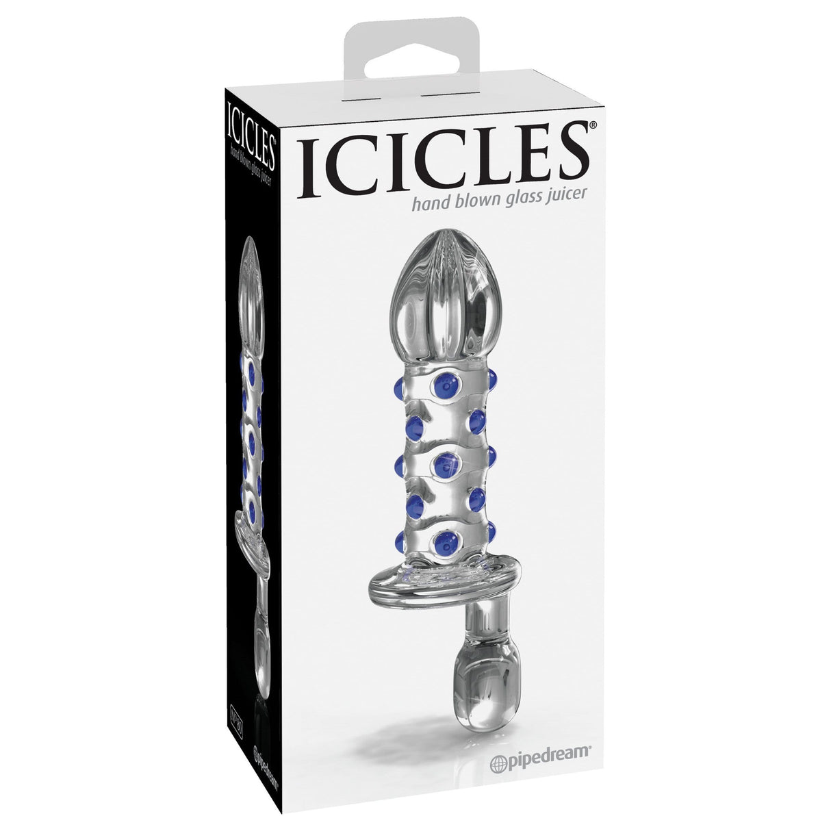 Pipedream - Icicles No 80 Hand Blown Juicer (Clear) PD1662 CherryAffairs