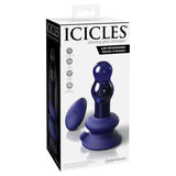 Pipedream - Icicles No. 83 Remote Control Vibrating Glass Massager (Blue) PD2002 CherryAffairs