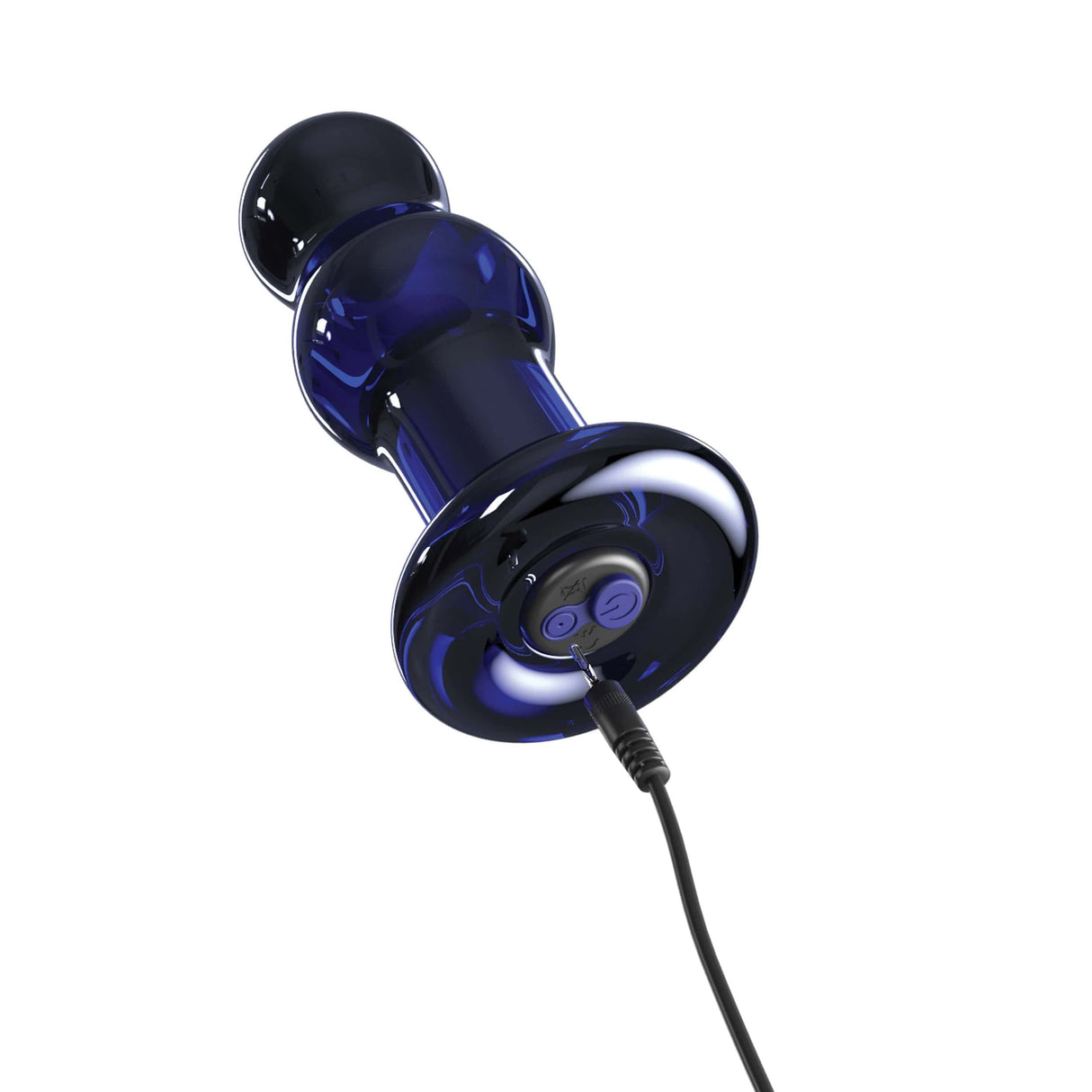 Pipedream - Icicles No. 83 Remote Control Vibrating Glass Massager (Blue) PD2002 CherryAffairs