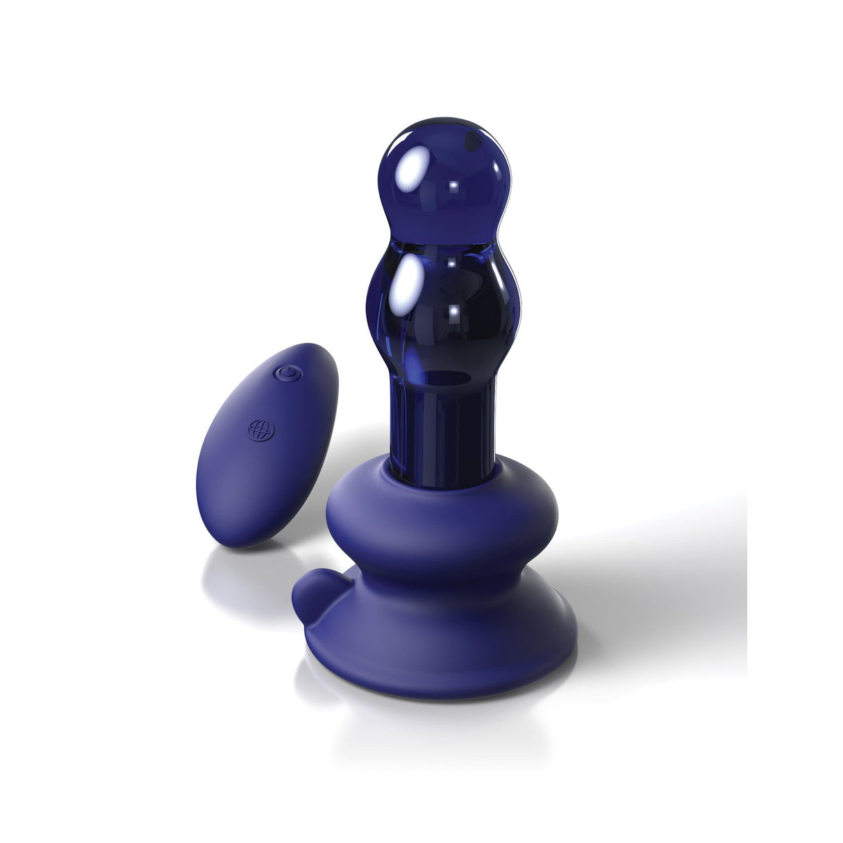 Pipedream - Icicles No. 83 Remote Control Vibrating Glass Massager (Blue) PD2002 CherryAffairs