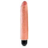 Pipedream - King Cock 10" Vibrating Stiffy Cock (Beige) PD1558 CherryAffairs