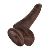 Pipedream - King Cock 6" Cock with Balls (Dark Brown) PD1645 CherryAffairs