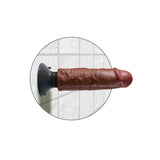 Pipedream - King Cock 6" Vibrating Cock (Brown) PD1534 CherryAffairs