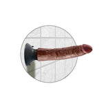 Pipedream - King Cock 7" Vibrating Cock (Brown) PD1536 CherryAffairs