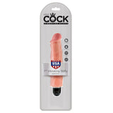 Pipedream - King Cock 7" Vibrating Stiffy Cock (Beige) PD1552 CherryAffairs