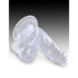 Pipedream - King Cock Clear Cock with Balls 5" (Clear) PD1815 CherryAffairs