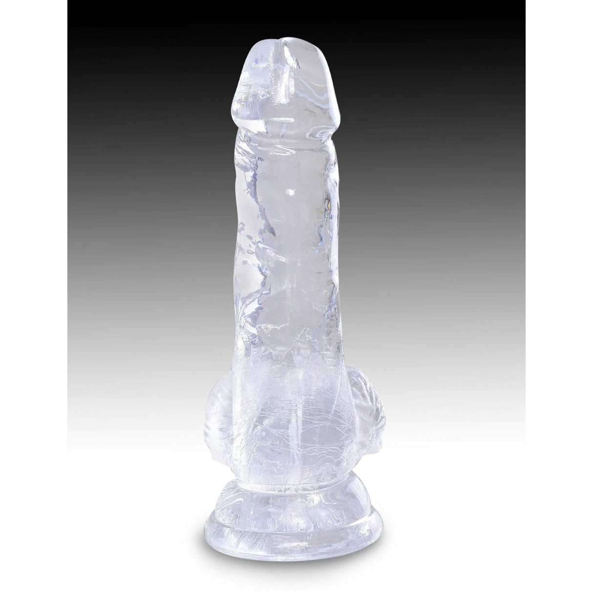 Pipedream - King Cock Clear Cock with Balls 5" (Clear) PD1815 CherryAffairs