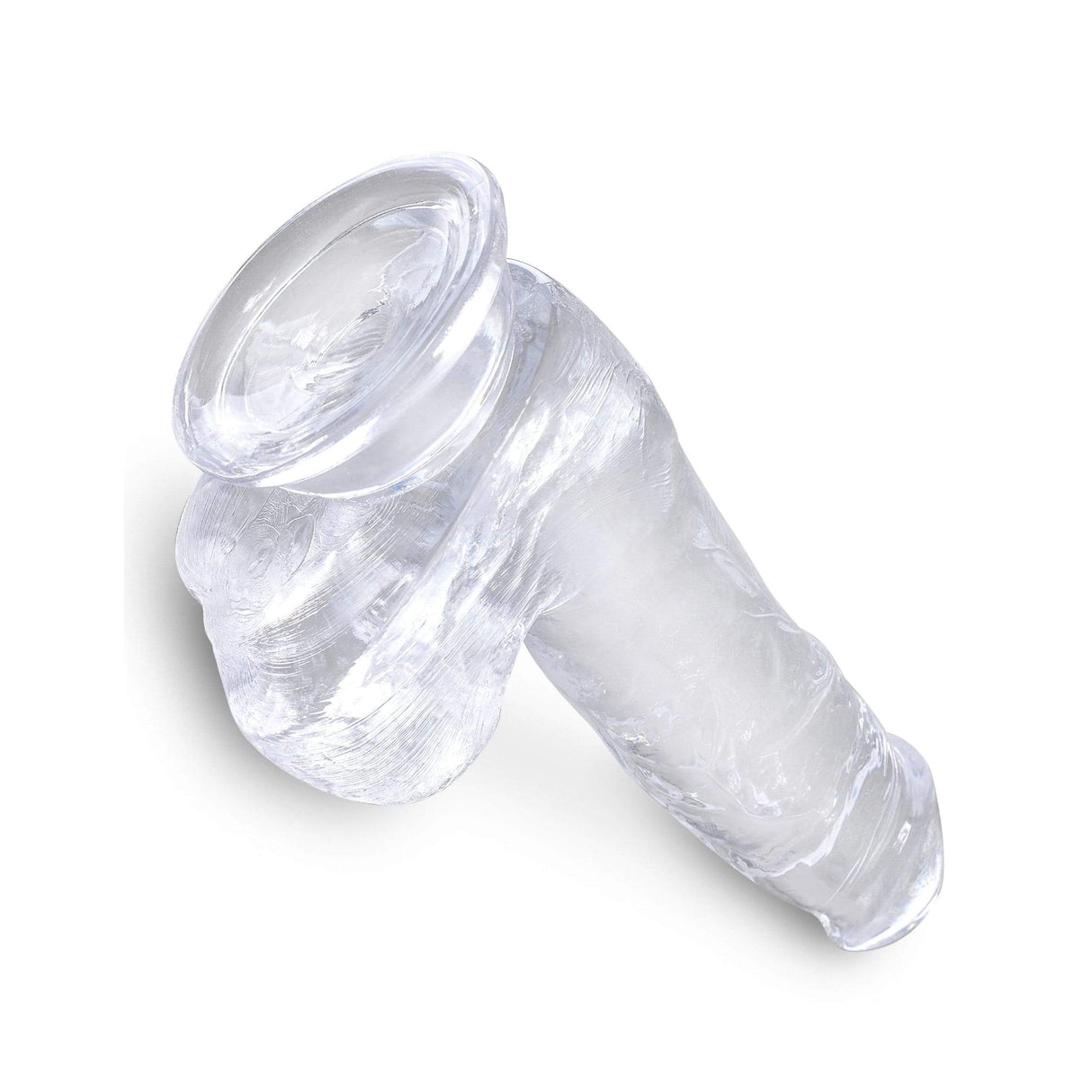 Pipedream - King Cock Clear Cock with Balls 6" (Clear) PD1831 CherryAffairs