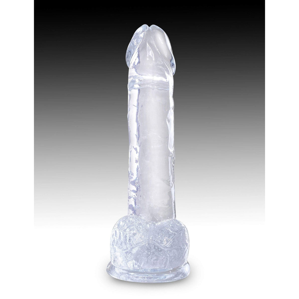 Pipedream - King Cock Clear Cock with Balls  Dildo 7&quot; (Clear) PD1817 CherryAffairs