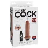 Pipedream - King Cock Squirting Cock 6" (Brown) PD1768 CherryAffairs