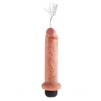 Pipedream - King Cock Squirting Cock 7&quot; (Beige) PD1765 CherryAffairs