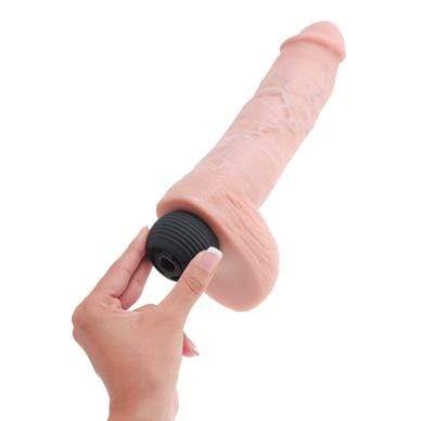 Pipedream - King Cock Squirting Cock with Balls 9" (Beige) PD1762 CherryAffairs
