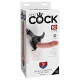 Pipedream - King Cock Strap-On Harness with 9" Cock (Flesh) PD1121 CherryAffairs